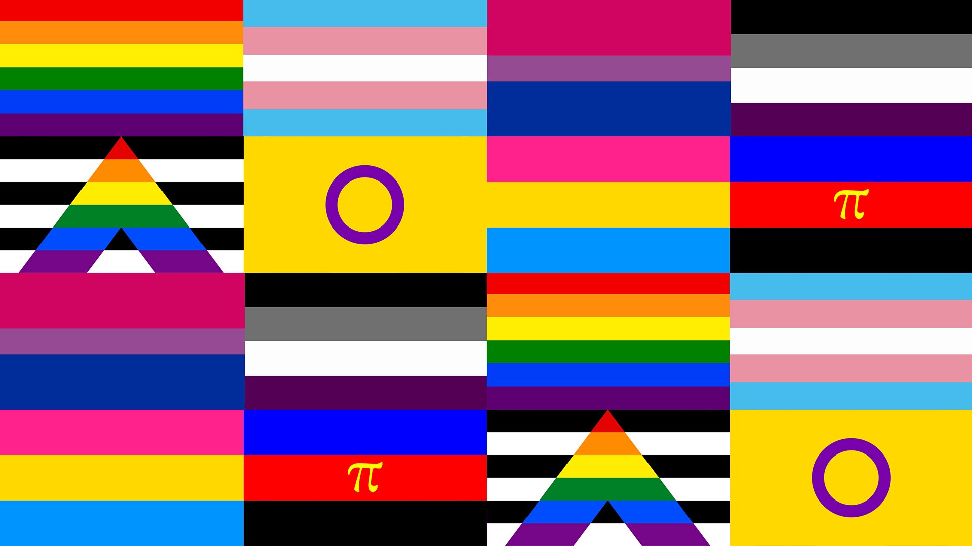 Rainbow Pride Flags